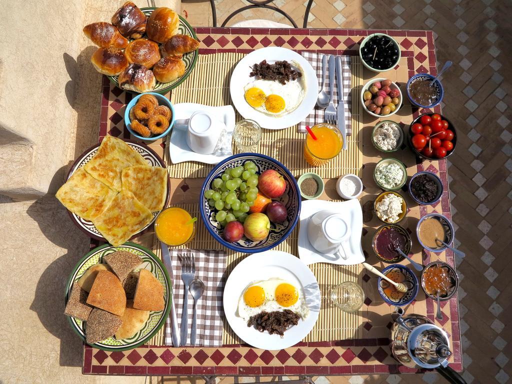 Riad Chez L'Africain Marrakesh Rom bilde